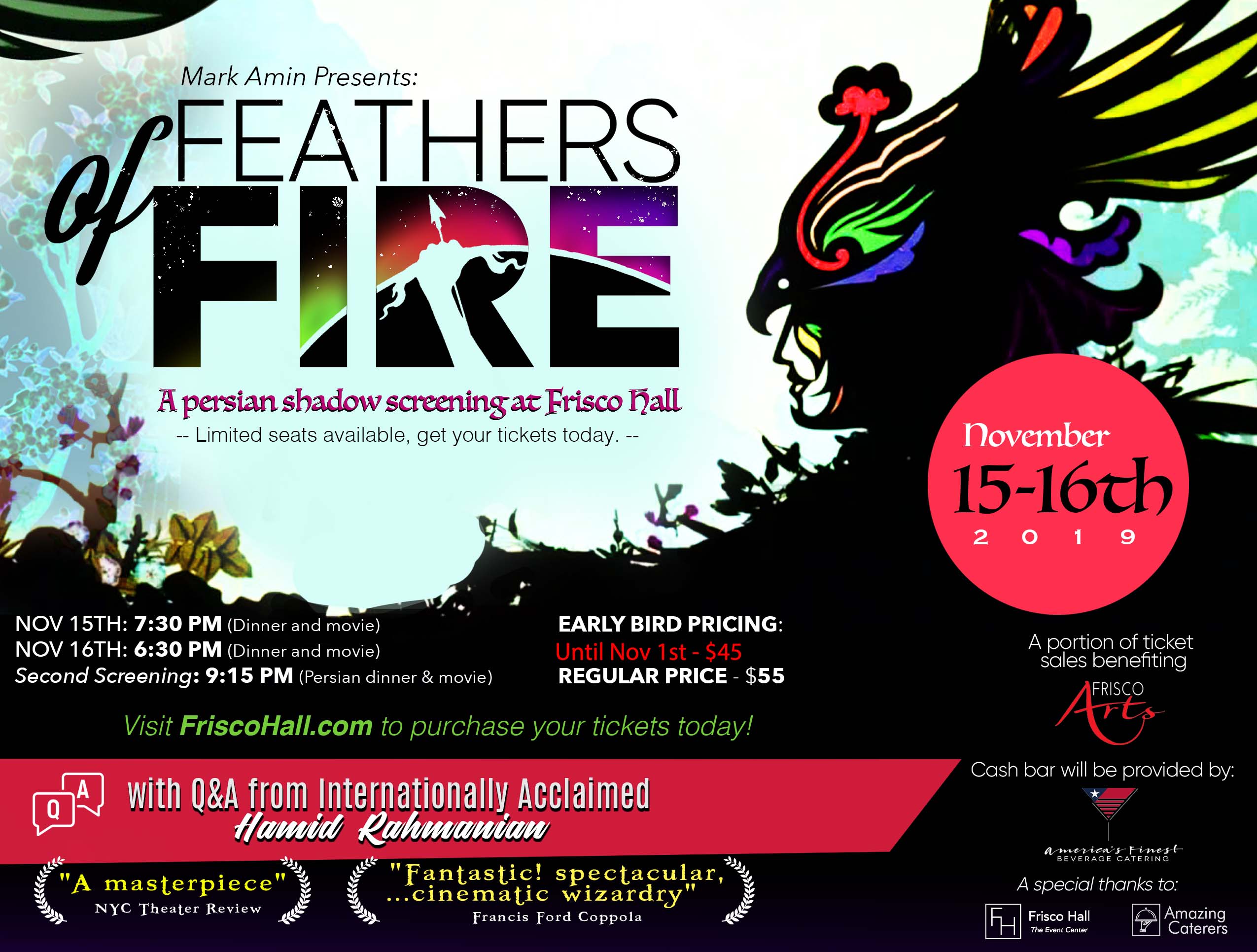 Read more about the article PAST EVENT – Feathers Of‌ Fire